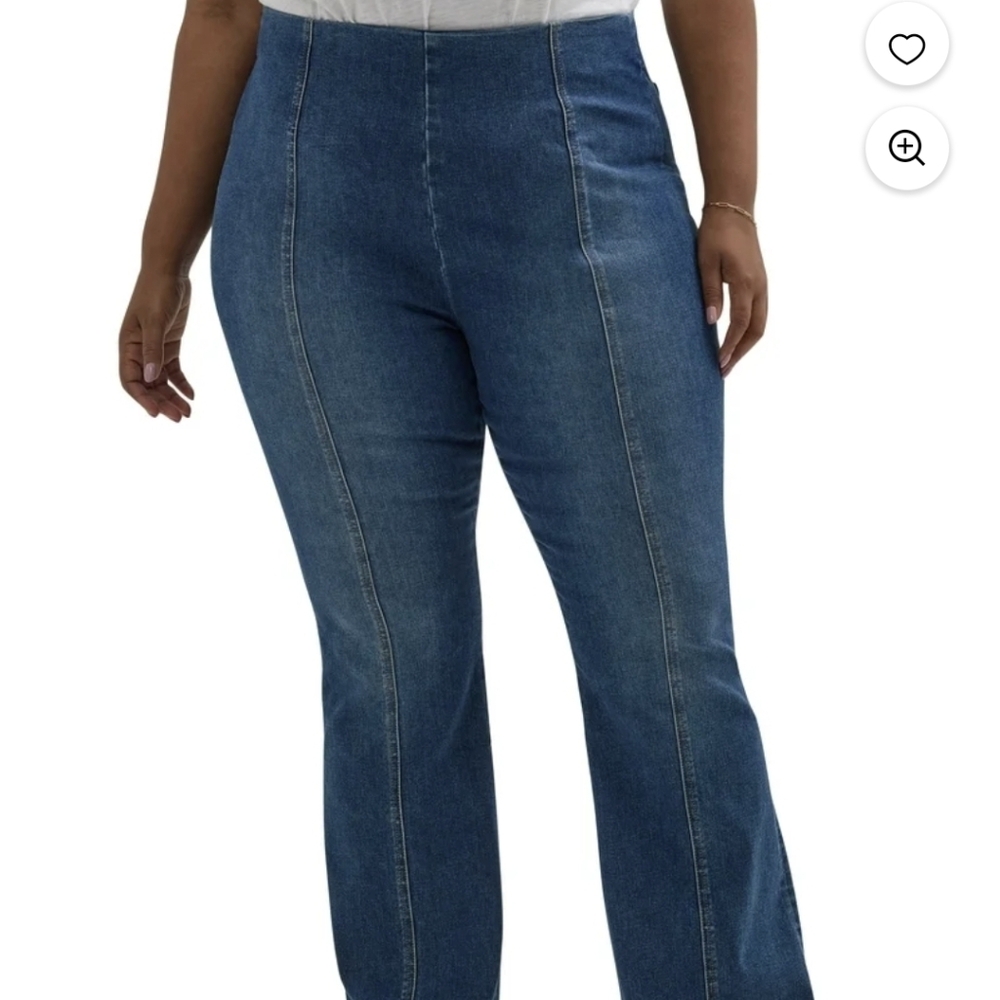 Lee Women's Blue Flare & Wide Leg Jeans